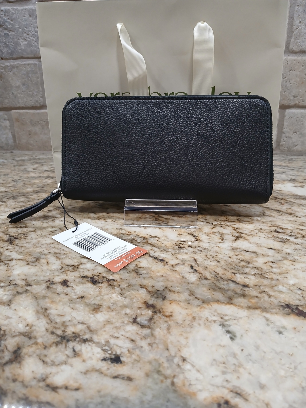 Vera Bradley Essential Continental Wallet - Moonless Nigh - NWT